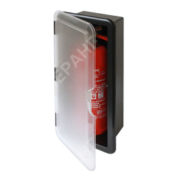 Ящик для хранения огнетушителя 2 кг, черный (NI2435)